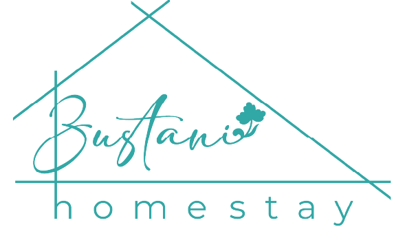Bustani Homestay Logo, A Client for Mirambo Paul.